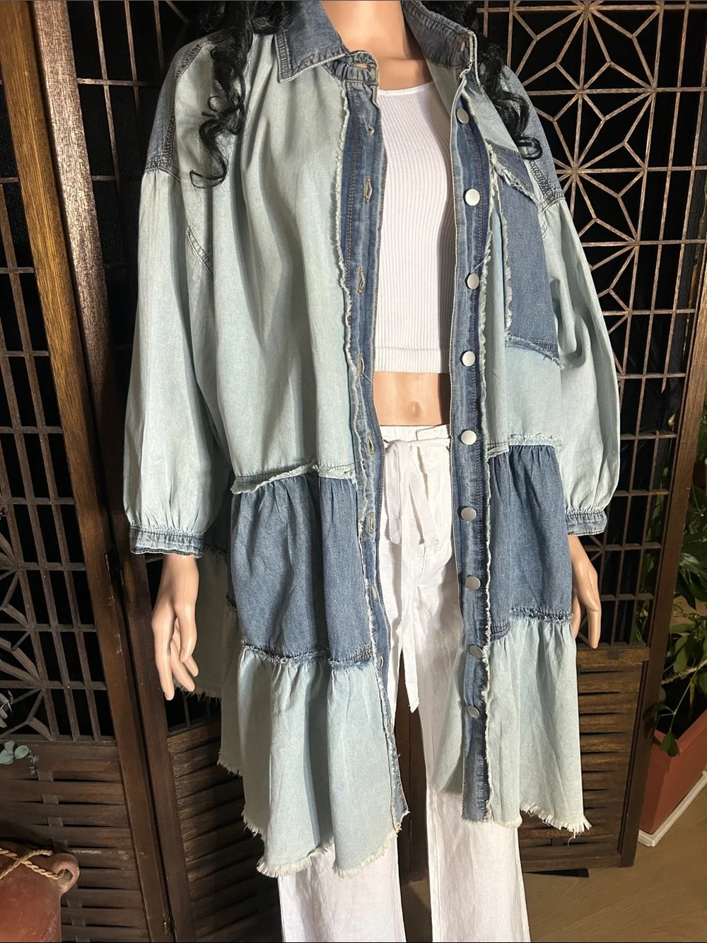 NWOT POL GORGEOUS TOP/DRESS/COVER UP OS - Picture 4 of 10